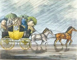 A Bath Coach by Henry Thomas Alken