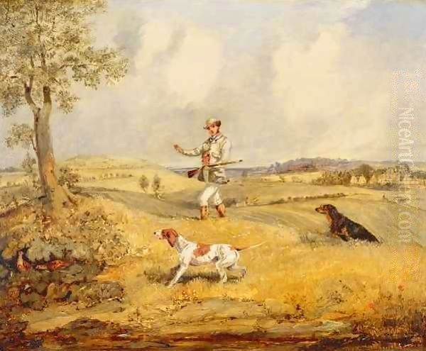 Partridge Shooting - view 1