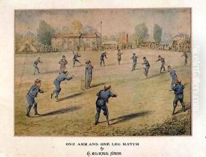 One Arm and One Leg Match by Henry Thomas Alken