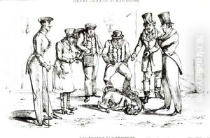 Dog Fight by Henry Thomas Alken