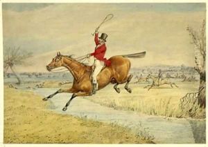 Over the Stream by Henry Thomas Alken