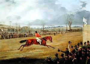 A Steeplechase, The Winner by Henry Thomas Alken