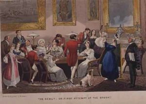 The Debut or First attempt at the Brush, from Nimrod's 'The Life of a Sportsman' by Henry Thomas Alken
