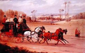 Dover to London Coach by Henry Thomas Alken