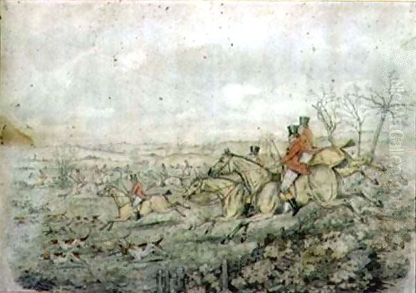Fox Hunting In Full Cry - view 1