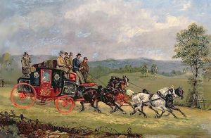 The Hull Mail on the Open Road by Henry Thomas Alken