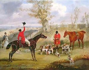 Hunting Scene The Death by Henry Thomas Alken