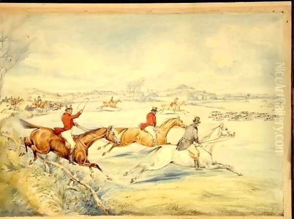 Hunting Scenes Full Cry - view 1