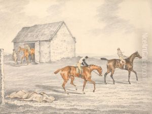Preparing to Start by Henry Thomas Alken
