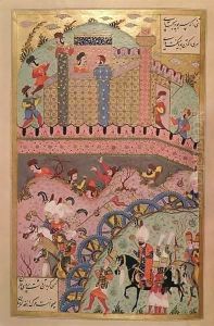 The Conquest of Belgrade by Sultan Suleyman I (1495-1566) by Beg Ali Amir