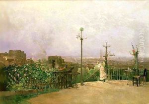 Paris seen from the heights of Montmartre Paris seen from the heights of Montmartre