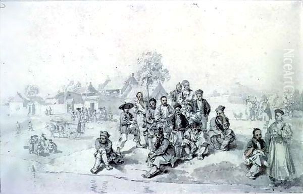 A Scene in China - view 1