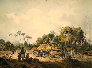 View near Turon Bay, Cochin China by William Alexander