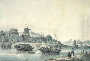 On one of the rivers of China