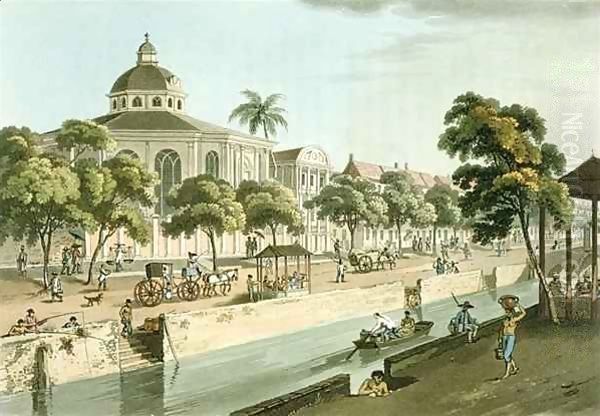 The Calvinistic Church in Batavia - view 1