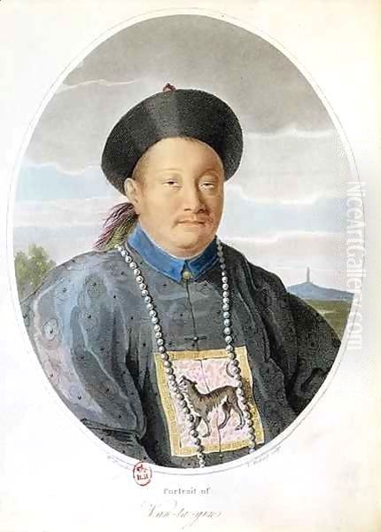 Portrait of Emperor Van Ta Gin - view 1