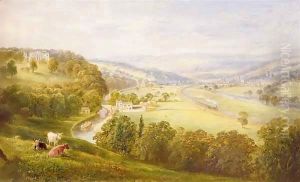 Valley of the Aire, Armley Pastures and Kirkstall by George Alexander