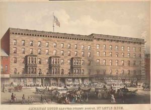 American House, Hanover Street, Boston by Charles A. Alexander