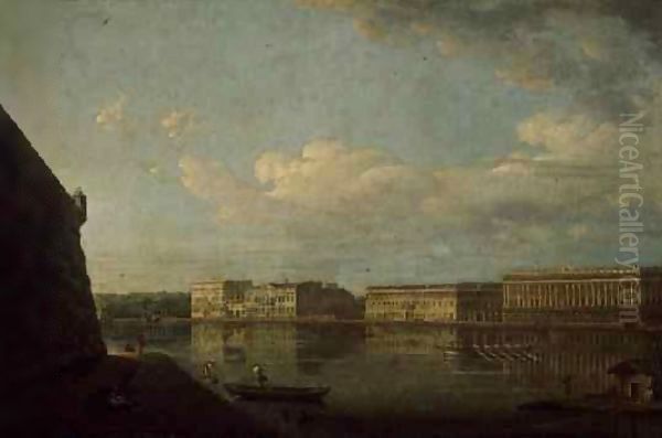 View of the Palace Embankment from St. Peter's and St. Paul's Fortress - view 1
