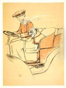 Up Front in my Mistress' Car' by Cecil Charles Aldin