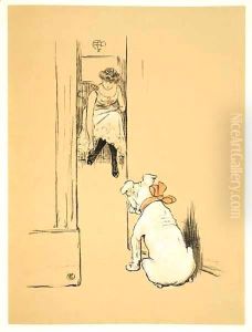 My Mistress Dressing, From 'A Gay Dog, Story of a Foolish Year' by Cecil Charles Aldin