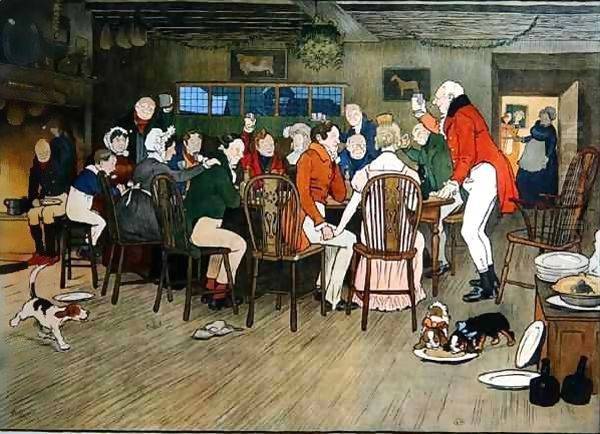 The Christmas Dinner at the Inn - view 1