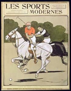 Polo, front cover of 'Les Sports Modernes' Magazine by Cecil Charles Aldin