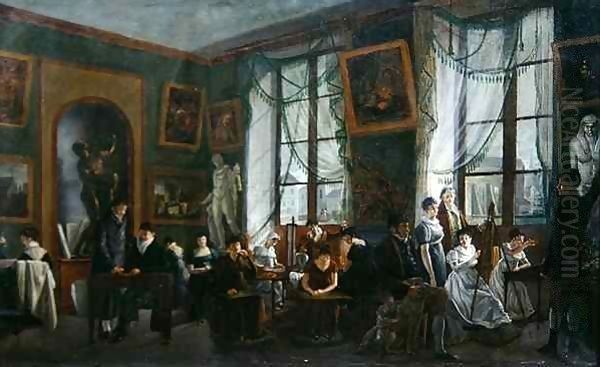 The Studio of Madame Haudebourt-Lescot - view 1