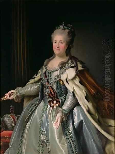 Portrait of Catherine II (1729-96) - view 1