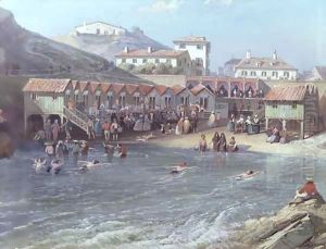 The Beginning of Sea Swimming in the Old Port of Biarritz 2