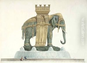 Design for the Elephant Fountain at the Place de la Bastille