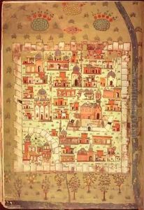 View of Diyarbakir by Nasuh Al-Silahi