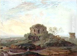 Temple of Tosse, Tivoli by Agostino Aglio