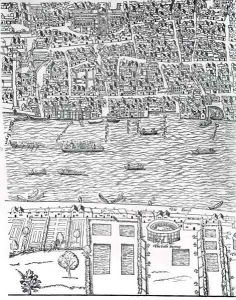 Plan of London by Ralph Agas