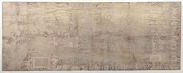 'Civitas Londinum', map of London - view 1