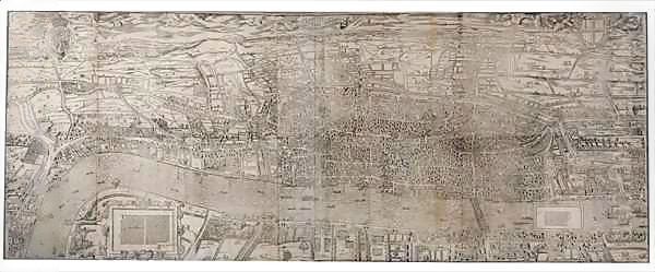'Civitas Londinum', map of London 2 - view 1