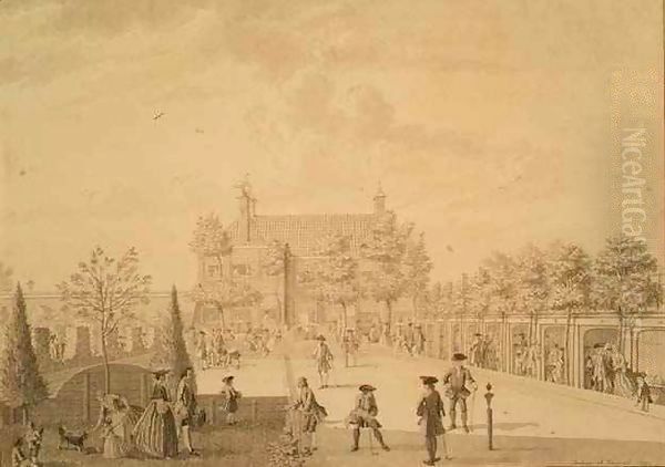 Golf Court behind the Stadlander Inn, Amsterdam - view 1