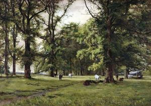 The Elm Walk by William Grylls Addison