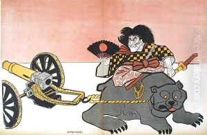 'Apprivoise', cartoon of the Russo-Japanese War