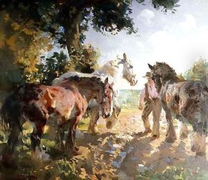 Going to Pasture by Dorothy Adamson