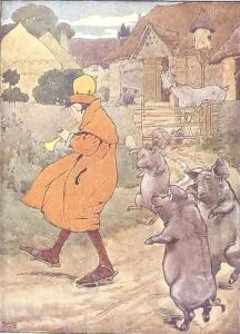 Tom Tom the Piper's Son from 'My Nursery Story Book' by Frank Adams