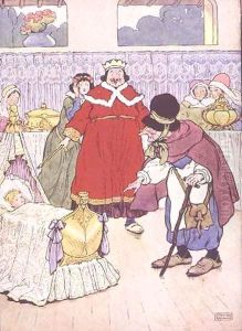 Sleeping Beauty from 'My Nursery Story Book' by Frank Adams
