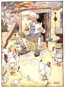 The Old Man of Middlerow from 'My Nursery Story Book' by Frank Adams