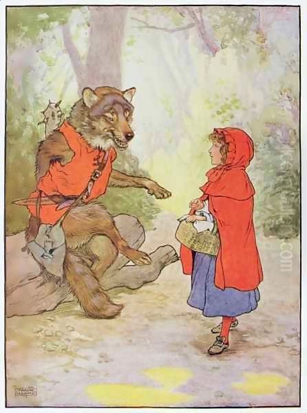 Little Red Riding Hood and the Wolf - view 1