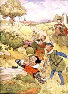 Four and Twenty Tailors from 'My Nursery Story Book' by Frank Adams