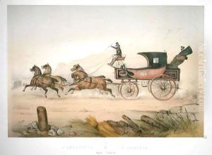 The Mail Coach by Victor Adam
