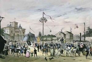 Local fetes around Paris 5 by Victor Adam