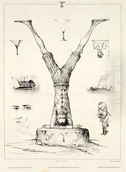Letter Y from an alphabet primer - view 1