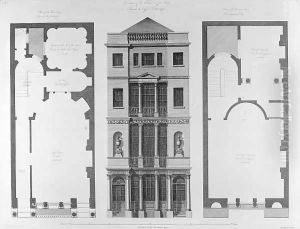 Elevation of the British Coffee House Elevation of the British Coffee House