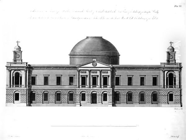 The South Elevation of Register House, Edinburgh - view 1